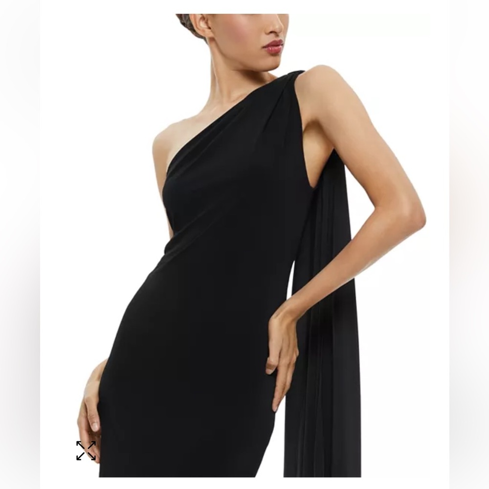 Alice and Olivia Anja One Shoulder Dress - Picture 3 of 6